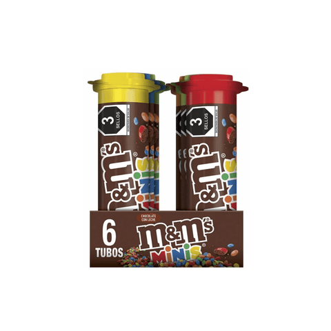 Effem Mars M&M´s Tubo 6 Pack 6pzs - Santo dulce