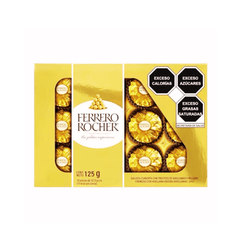 Ferrero Rocher T-10 20/10pzs - Santo dulce