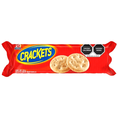 Gamesa Crackets Paketin 89g 20pzs - Santo dulce