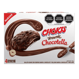 Gamesa galleta CHOKIS Brownie Chocotella 192g - Santo dulce