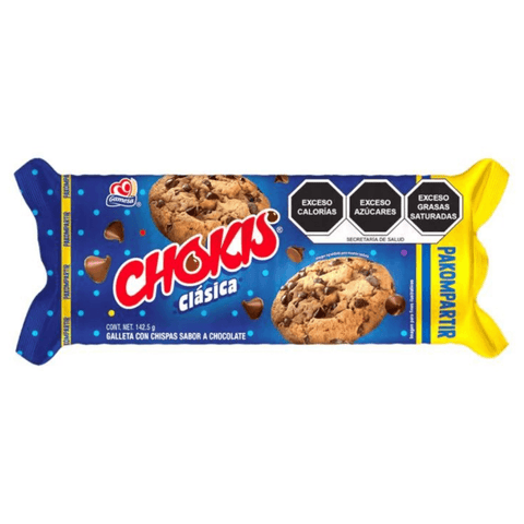 Gamesa galleta Chokis Clásica 142.5g 21pzs - Santo dulce