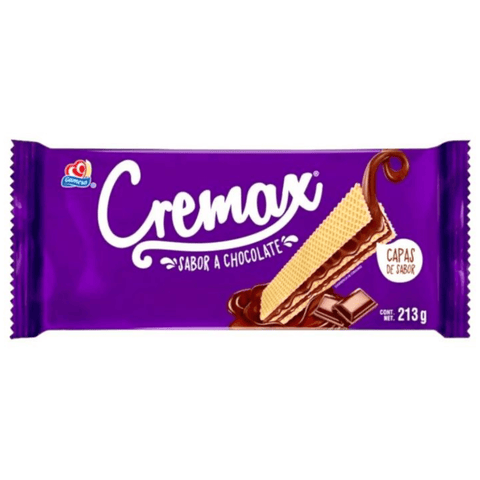 Gamesa galletas CREMAX Paketon CHOCOLATE 213g 8pzs - Santo dulce