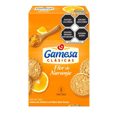 Gamesa galletas Flor de Naranjo 600g - Santo dulce