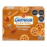 Gamesa galletas Florentinas Cajeta 332g 12/4pzs - Santo dulce