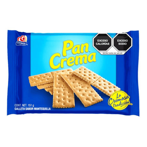 Gamesa galletas Pancrema Paketon 151g 20pzs - Santo dulce