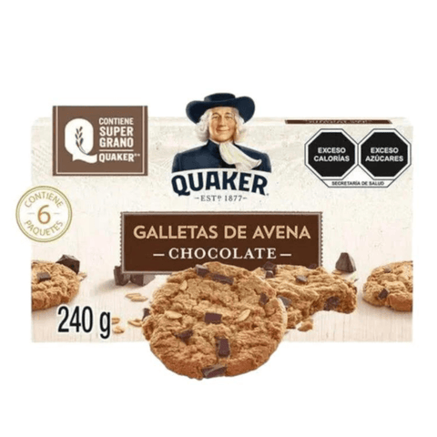 Gamesa Quaker galleta CHOCOLATE 240g - Santo dulce