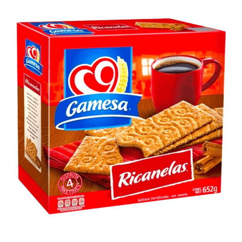 Gamesa Ricanela Tradicional 652g - Santo dulce