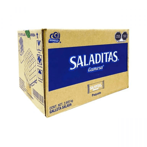 Gamesa SALADITAS 13g 200pzs - Santo dulce