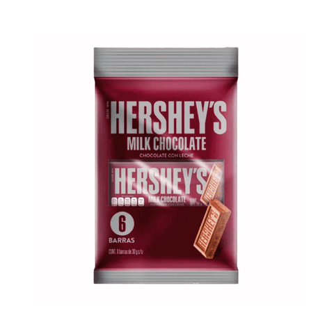 Hersheys 6-Pack Barra Leche 30g 6pzs - Santo dulce