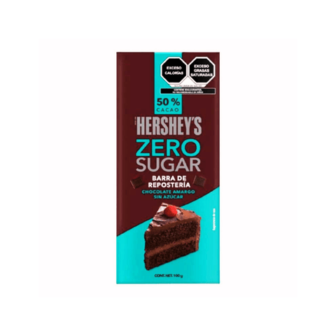 Hersheys Barra Repostero Zero Sugar 40/100g - Santo dulce