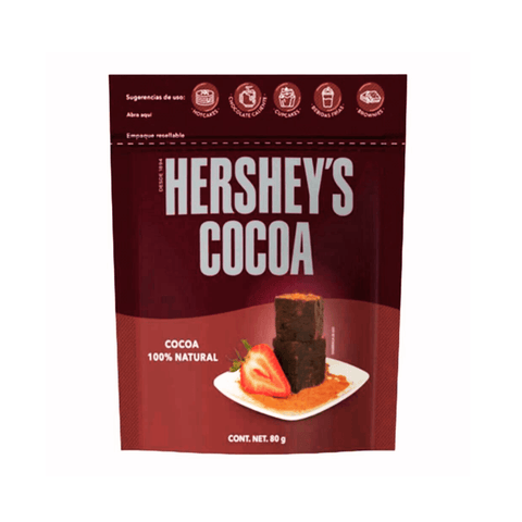 Hersheys Cocoa Bolsa Pouch 8/80g - Santo dulce