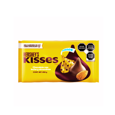 Hersheys Kisses Bolsa Almendra a Granel 850g - Santo dulce