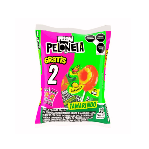 Hersheys Peloneta Tamarindo Mango 18pzs - Santo dulce