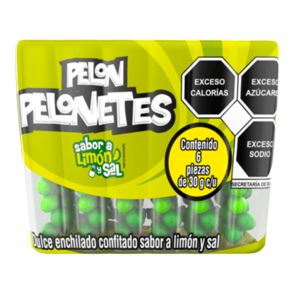 Hersheys Pelonetes Limon Sal 24/6pzs - Santo dulce