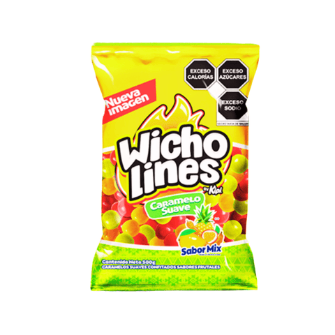 Kipi Wicho lines sabor mix 500gr - Santo dulce