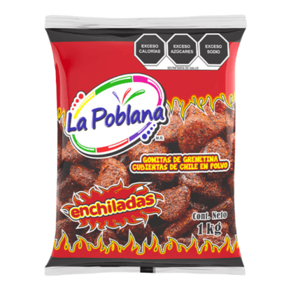 La Poblana Goma MANZANA Picosita 10/1kg - Santo dulce