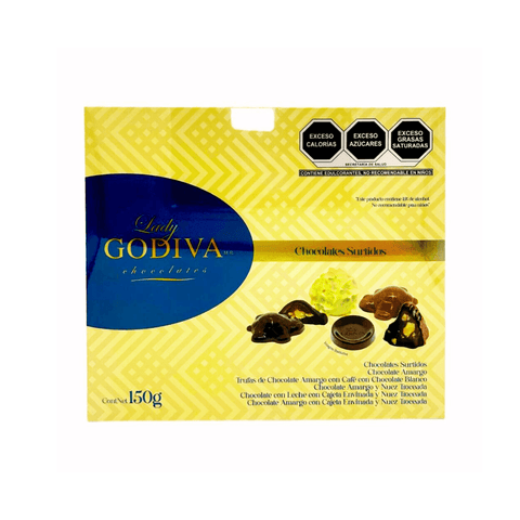 La Suiza Lady Godiva Chocolates Surtidos Medianos 150g - Santo dulce