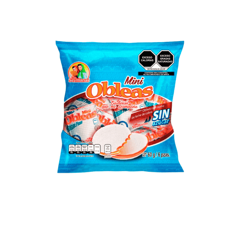 Las Sevillanas SUGAR FREE Mini Oblea 6pzs - Santo dulce