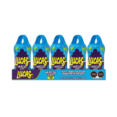 Lucas Muecas Sour 10pzs - Santo dulce