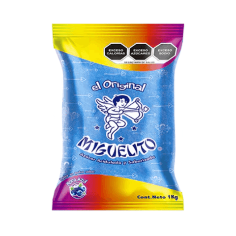 Miguelito Bolsa Polvo sabor Mora Azul 980g - Santo dulce