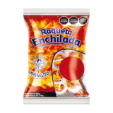 Miguelito paleta Raqueta Enchilada sabor Grosella 40pzs - Santo dulce