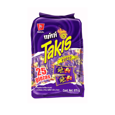 Mini Takis Barcel 25 pzs 875g - Santo dulce