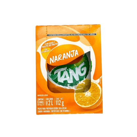 Nabisco Tang Naranja 8pzs - Santo dulce