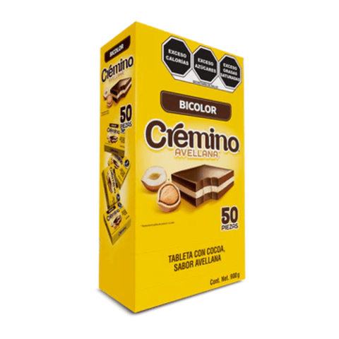 Nutresa Cremino Dsp bicolor 50 pz - Santo dulce