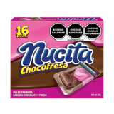 Nutresa Nucita Chocolate – Fresa 16pzs - Santo dulce