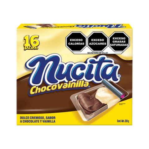 Nutresa Nucita Chocolate-Vainilla 16pzs - Santo dulce