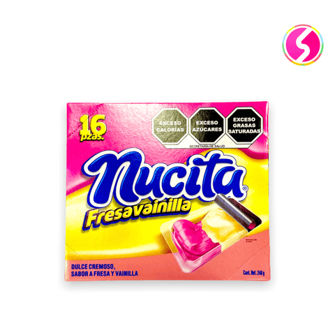 Nutresa Nucita Fresa-Vainilla 24/16pzs - Santo dulce