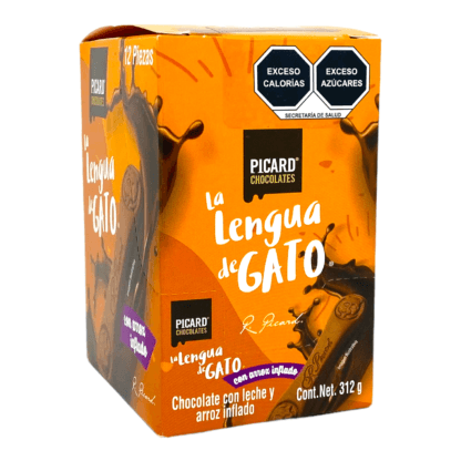 Picard Lengua de Gato con Arroz 12pzs - Santo dulce