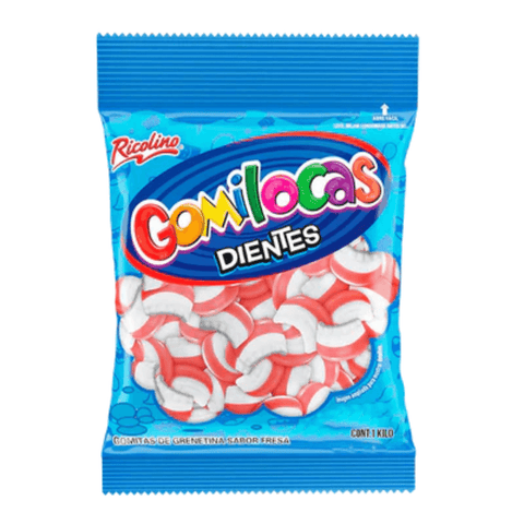 Ricolino Gomita Dientes 1kg - Santo dulce