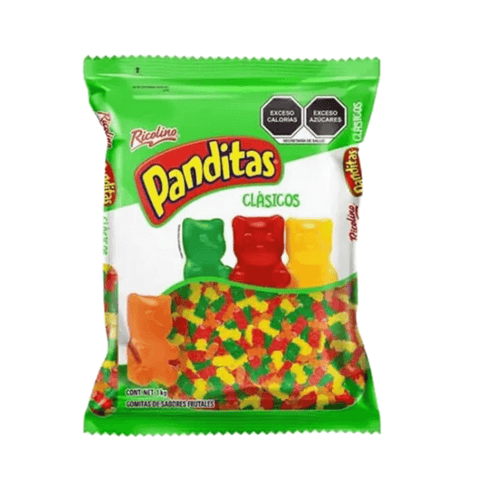 Ricolino Gomita Panditas 1kg - Santo dulce