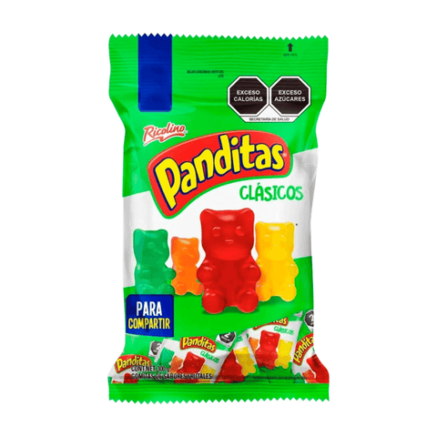 Ricolino Panditas Mini 15g 25pzs - Santo dulce