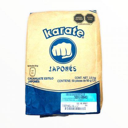 Sabritas cacahuate Japonés Karate 50g con 50pzs - Santo dulce