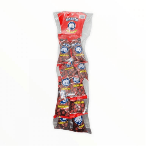 Sabritas cacahuate Karate Enchilado Tira 4/10pzs - Santo dulce