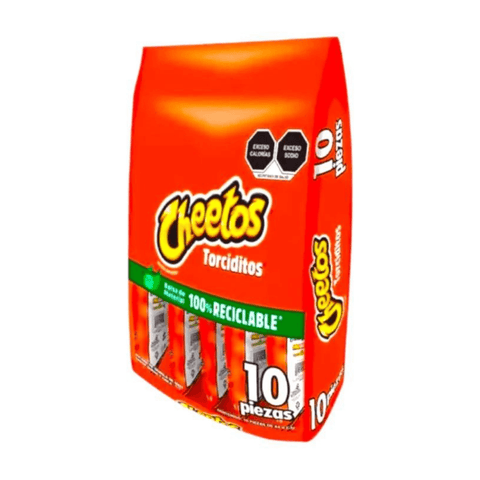 Sabritas Cheetos Torcidito bolsa 10pzs - Santo dulce