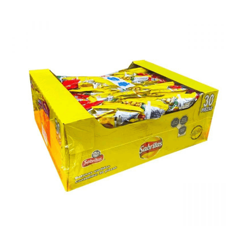 Sabritas Sabri Papa Charola 30pzs - Santo dulce