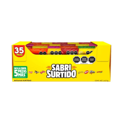 Sabritas Sabrisurtido 35pzs - Santo dulce