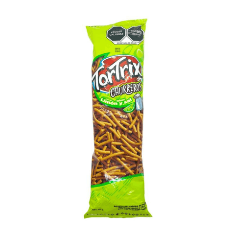 Sabritas Tortrix Churreros Limón y Sal 150g - Santo dulce