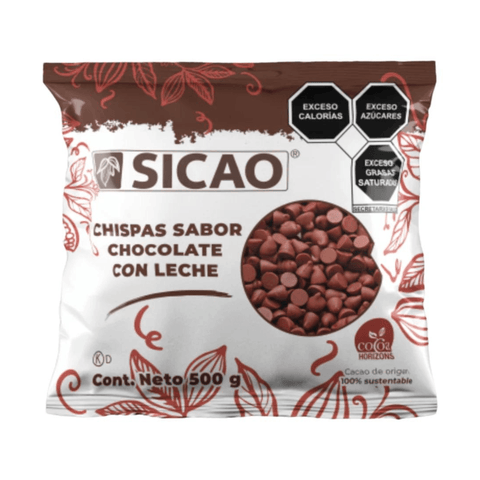 Sicao Chispas Chocolate LECHE 500g - Santo dulce