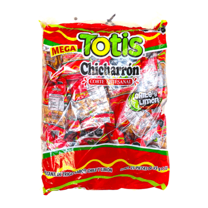 totis Chicharron ARTESANAL 35g 3/25pzs - Santo dulce