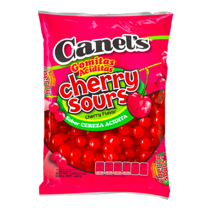 canels Jelly Beans Cherry Sours Bolsa 24/454g - Santo dulce