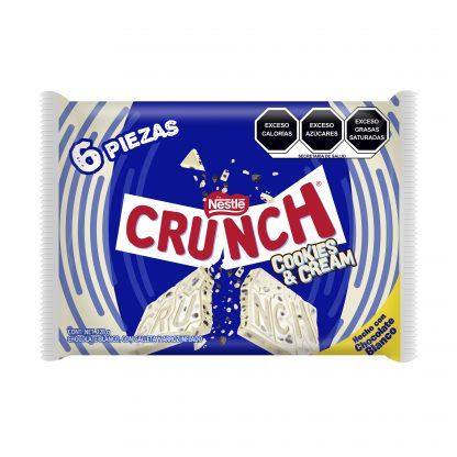 Nestlé Crunch Cookies & Cream 12/6pzs - Santo dulce